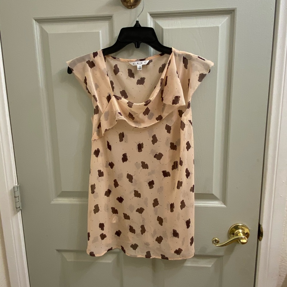 Cabi chiffon top